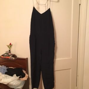 J Crew navy Blue jumpsuit